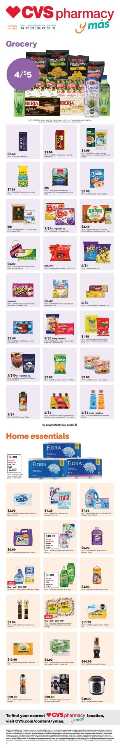 CVS Pharmacy y más
