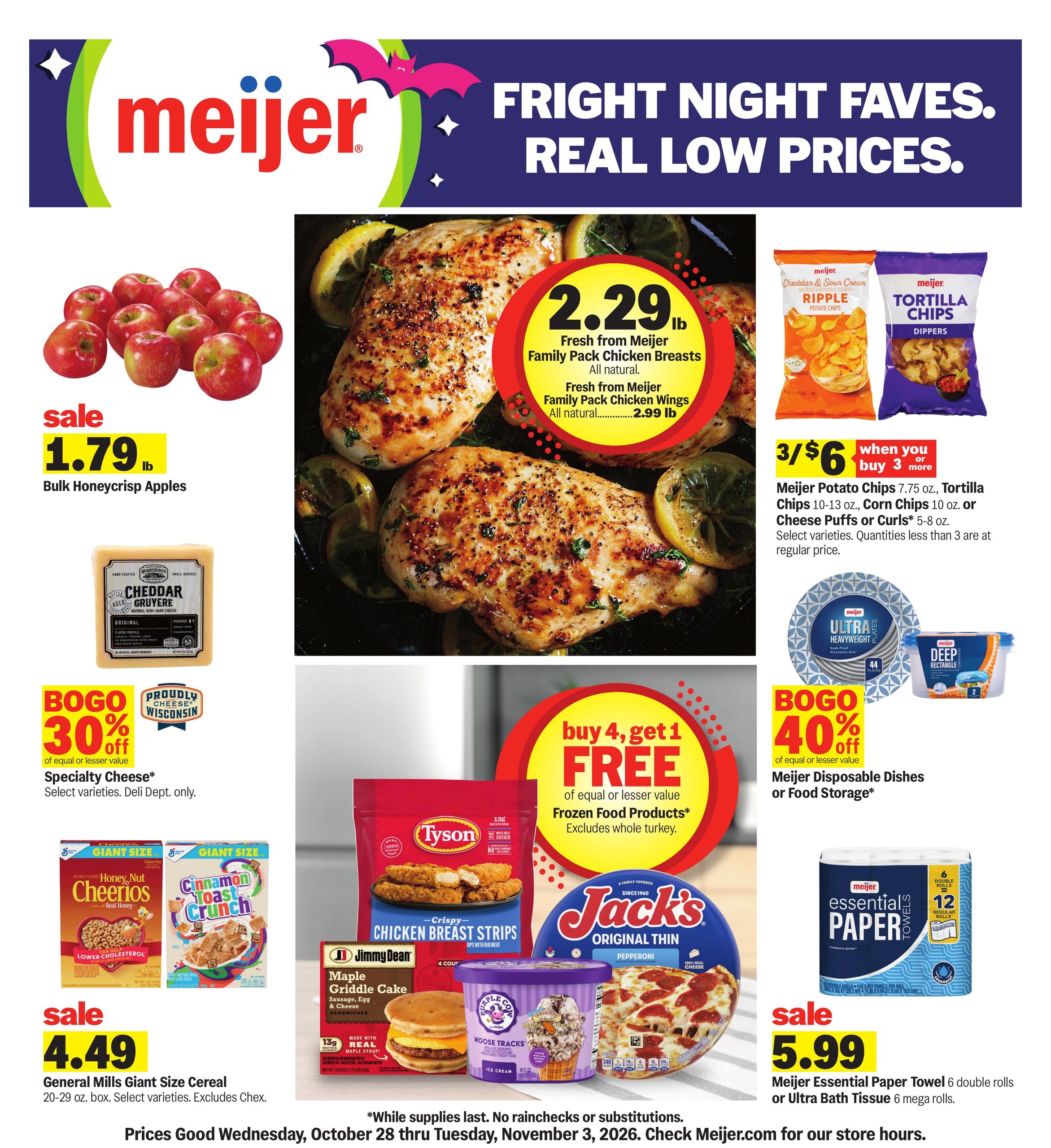Meijer weekly ad page 1