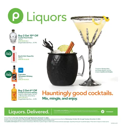 Publix Liquors Liquor Ad