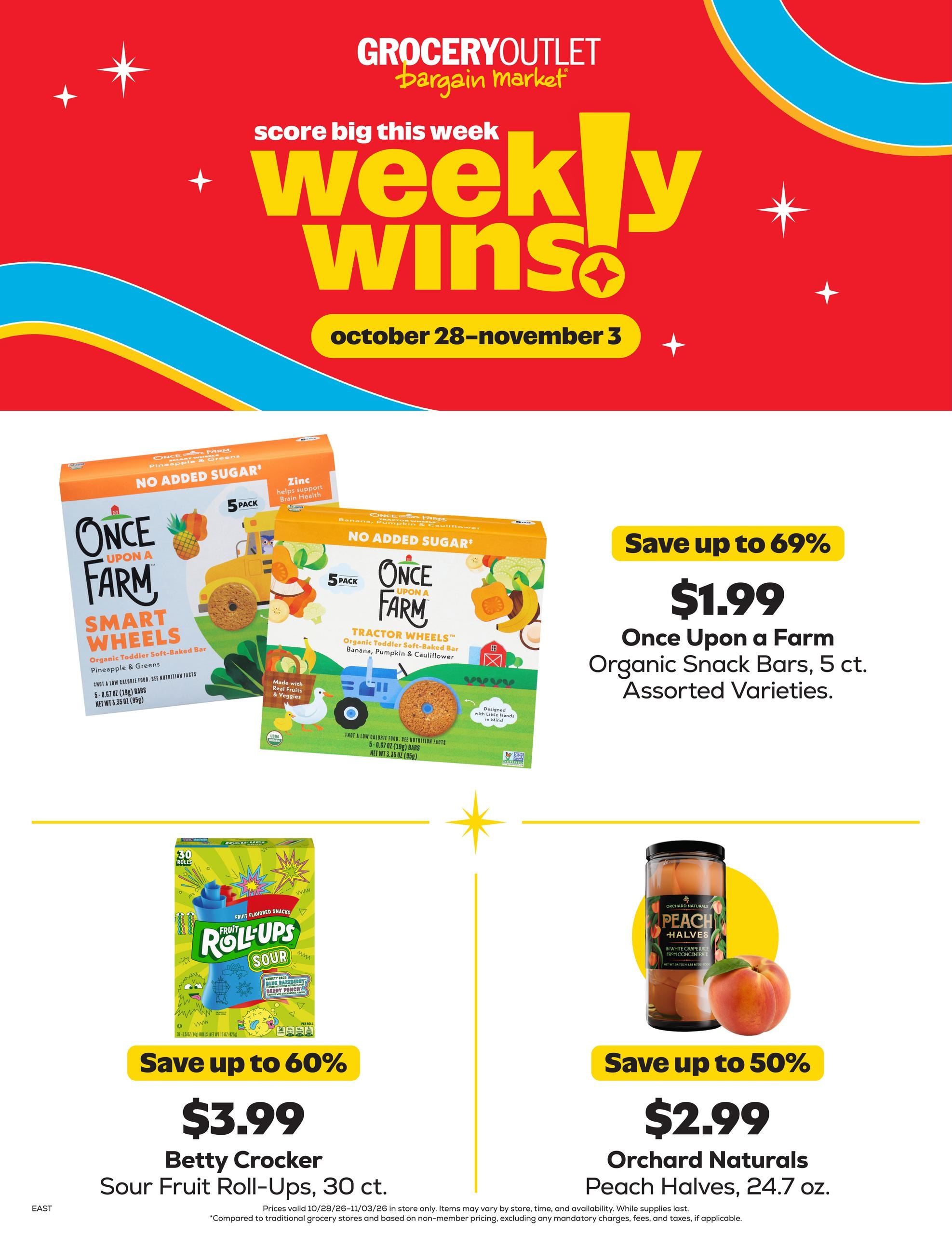 Grocery Outlet weekly ad page 1