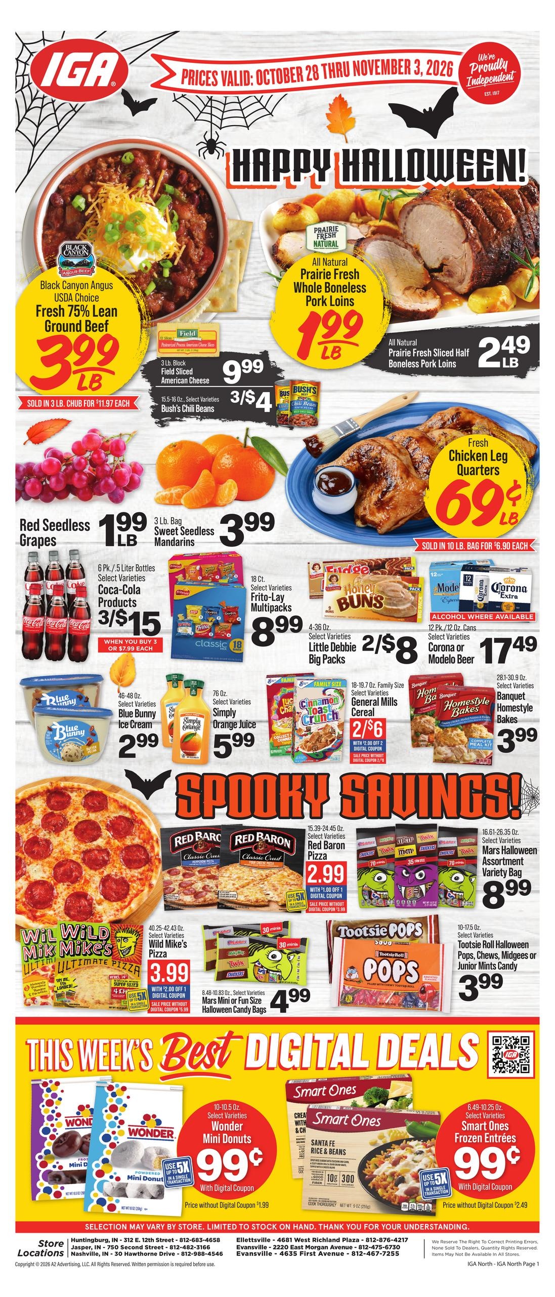 IGA weekly ad page 1