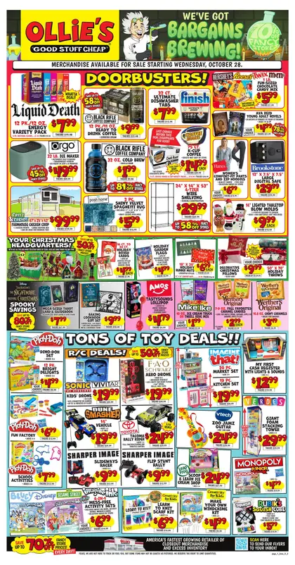 Ollie's Bargain Outlet Current Flyer