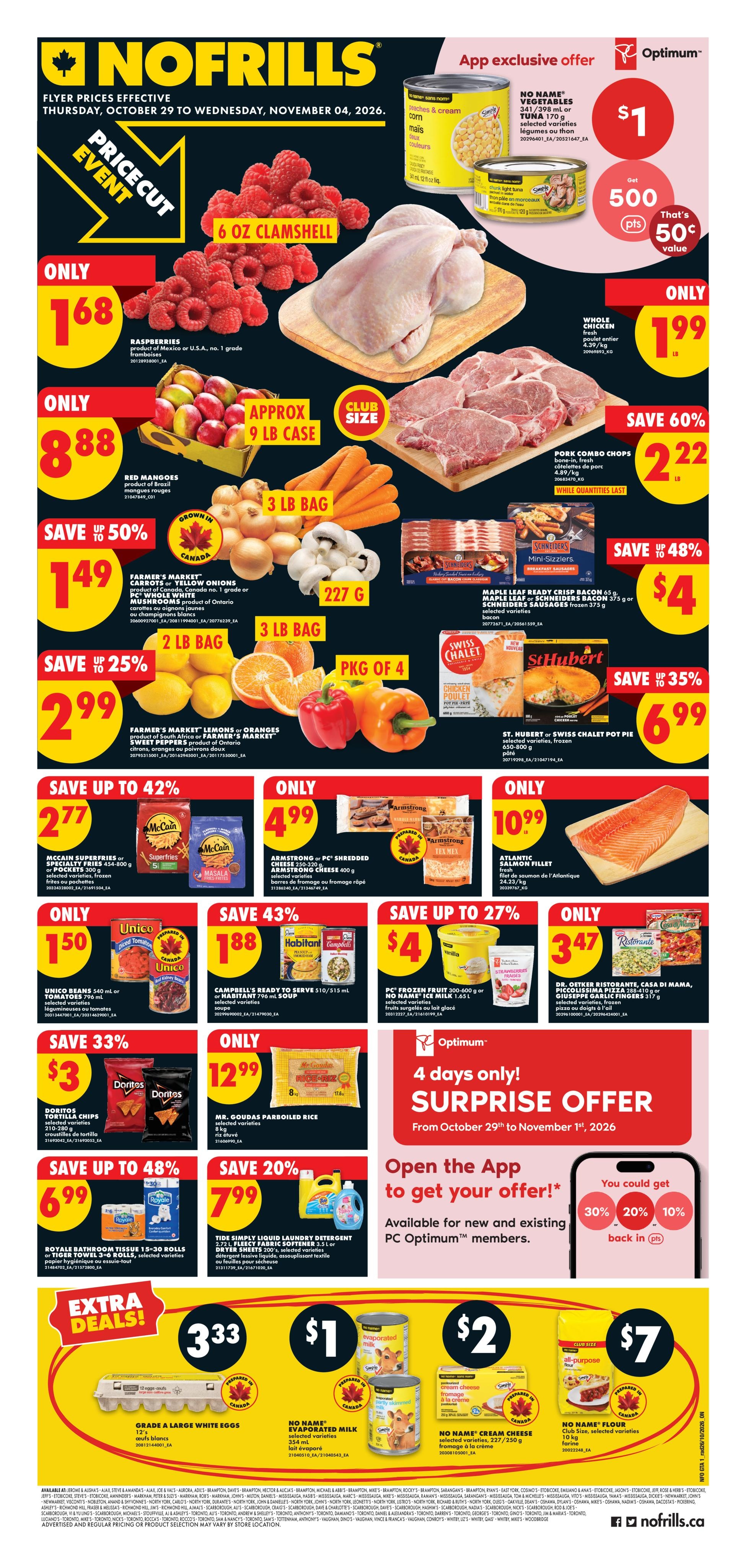 No Frills flyer page 1