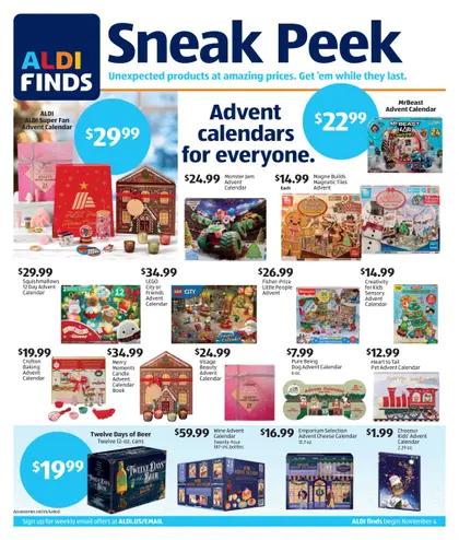 ALDI In Store Ad
