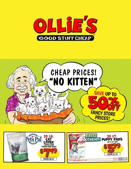 Ollie's Bargain Outlet Current Flyer