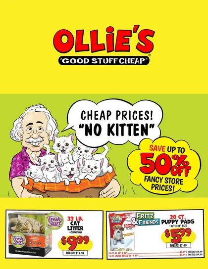 Ollie's Bargain Outlet Current Flyer