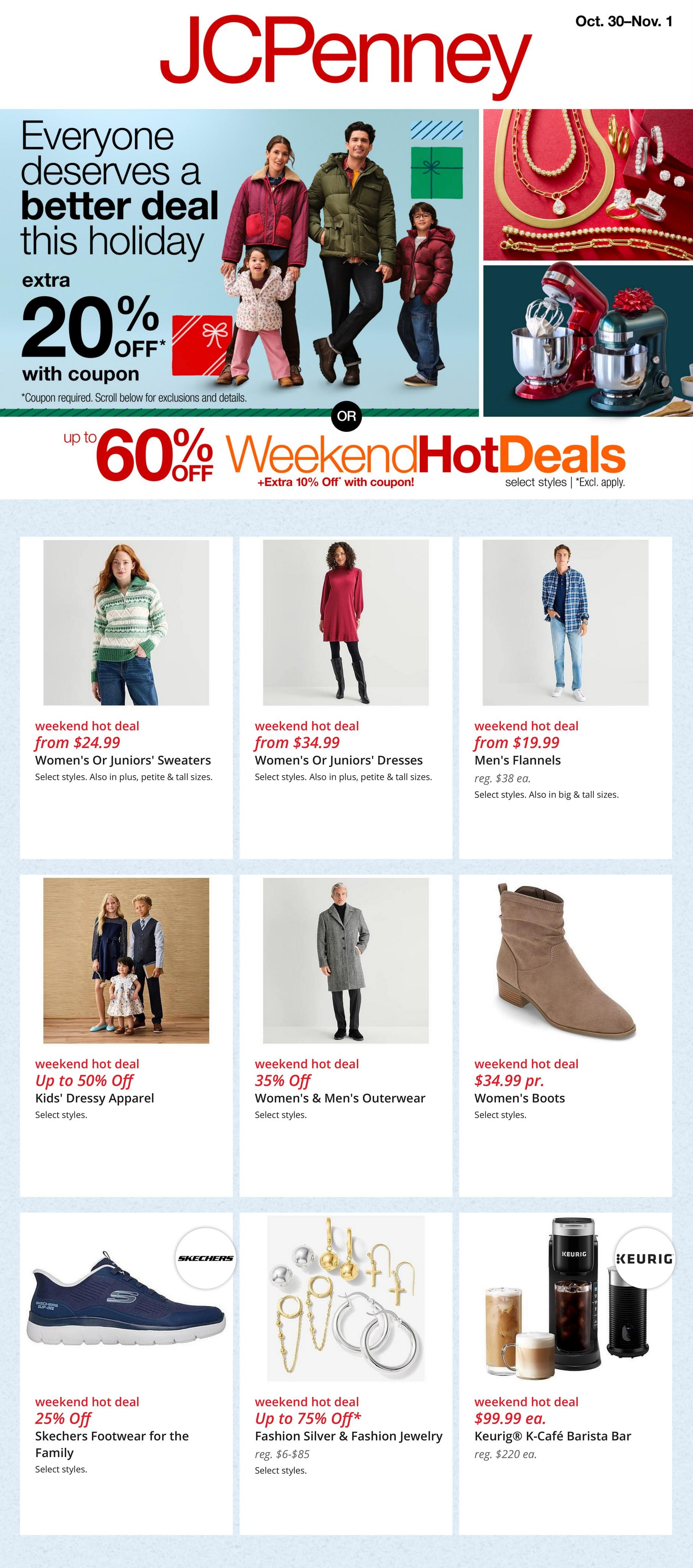 JCPenney weekly ad page 1