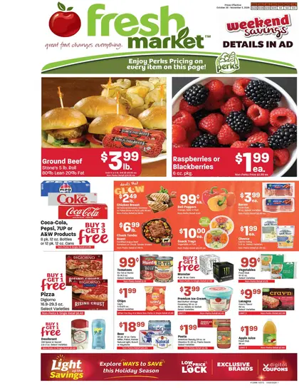 Fresh Market Indexed Weekly