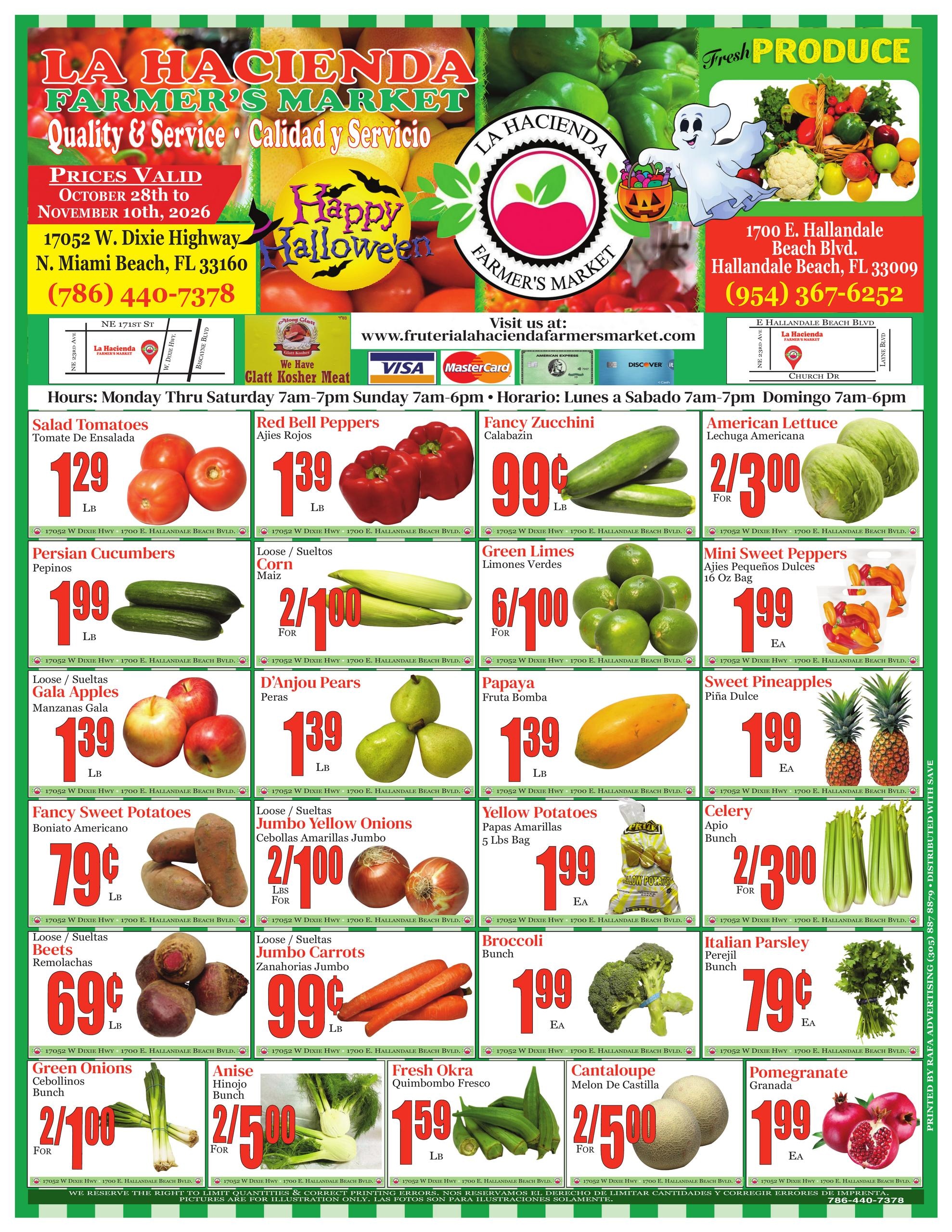 Fruteria La Hacienda Market weekly ad page 1