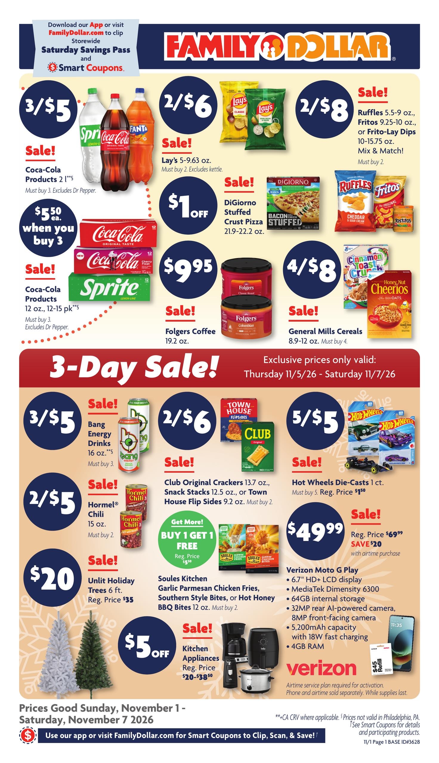 Family Dollar weekly ad page 1