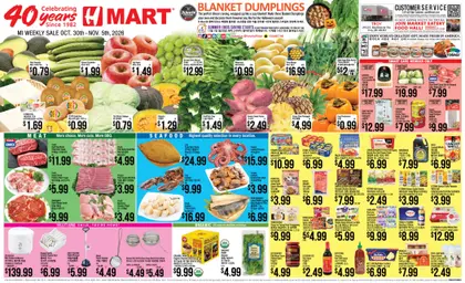 H Mart Indexed Weekly
