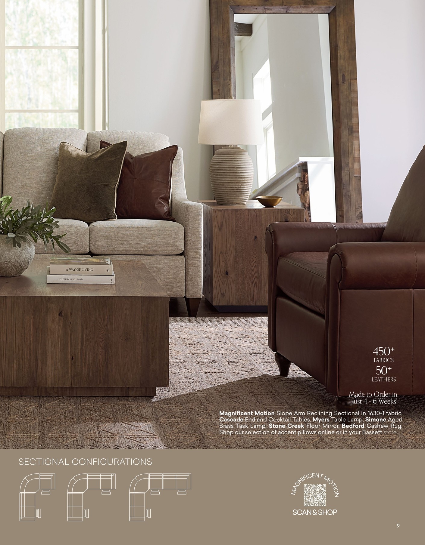 Bassett Furniture weekly ad page 9