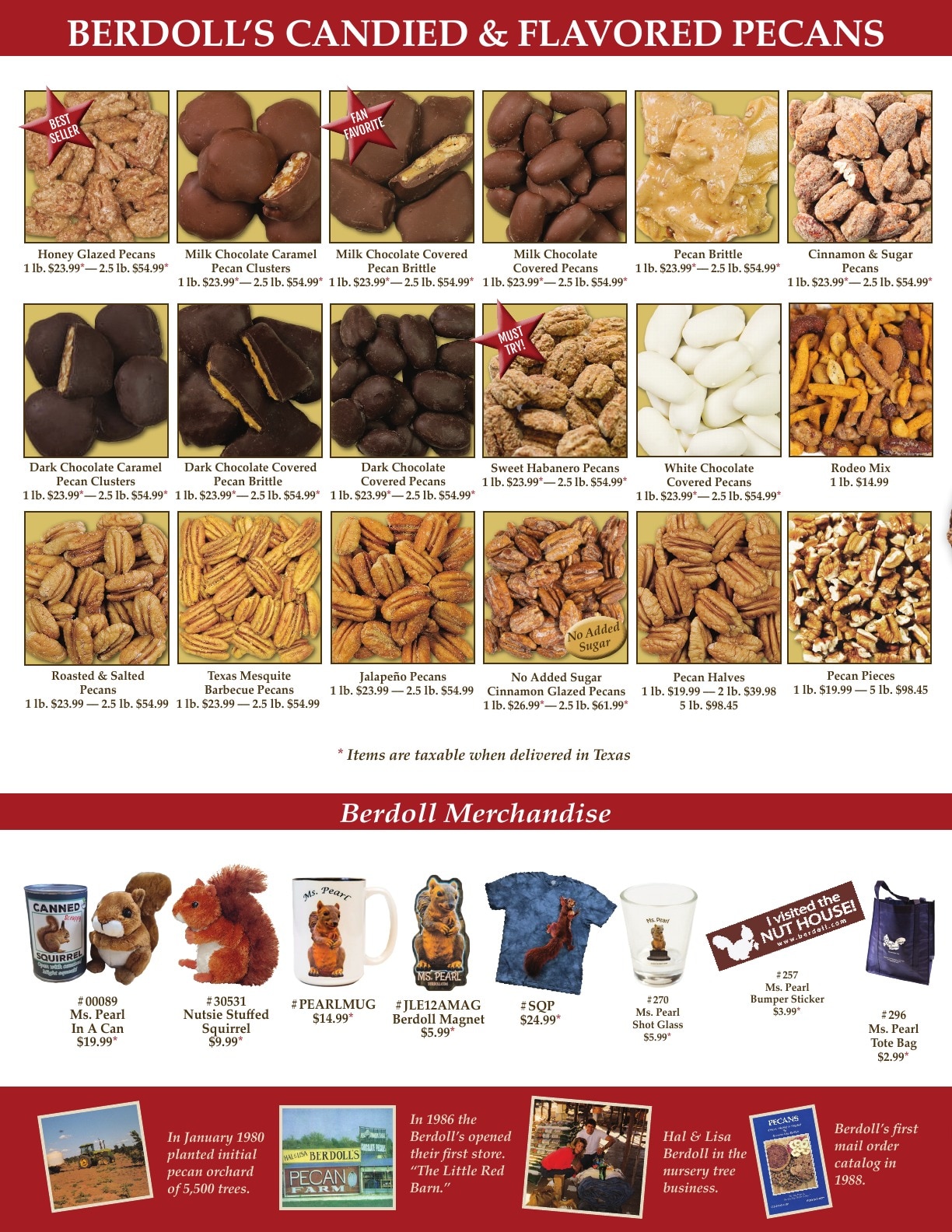 Berdoll Pecan Farm weekly ad page 2