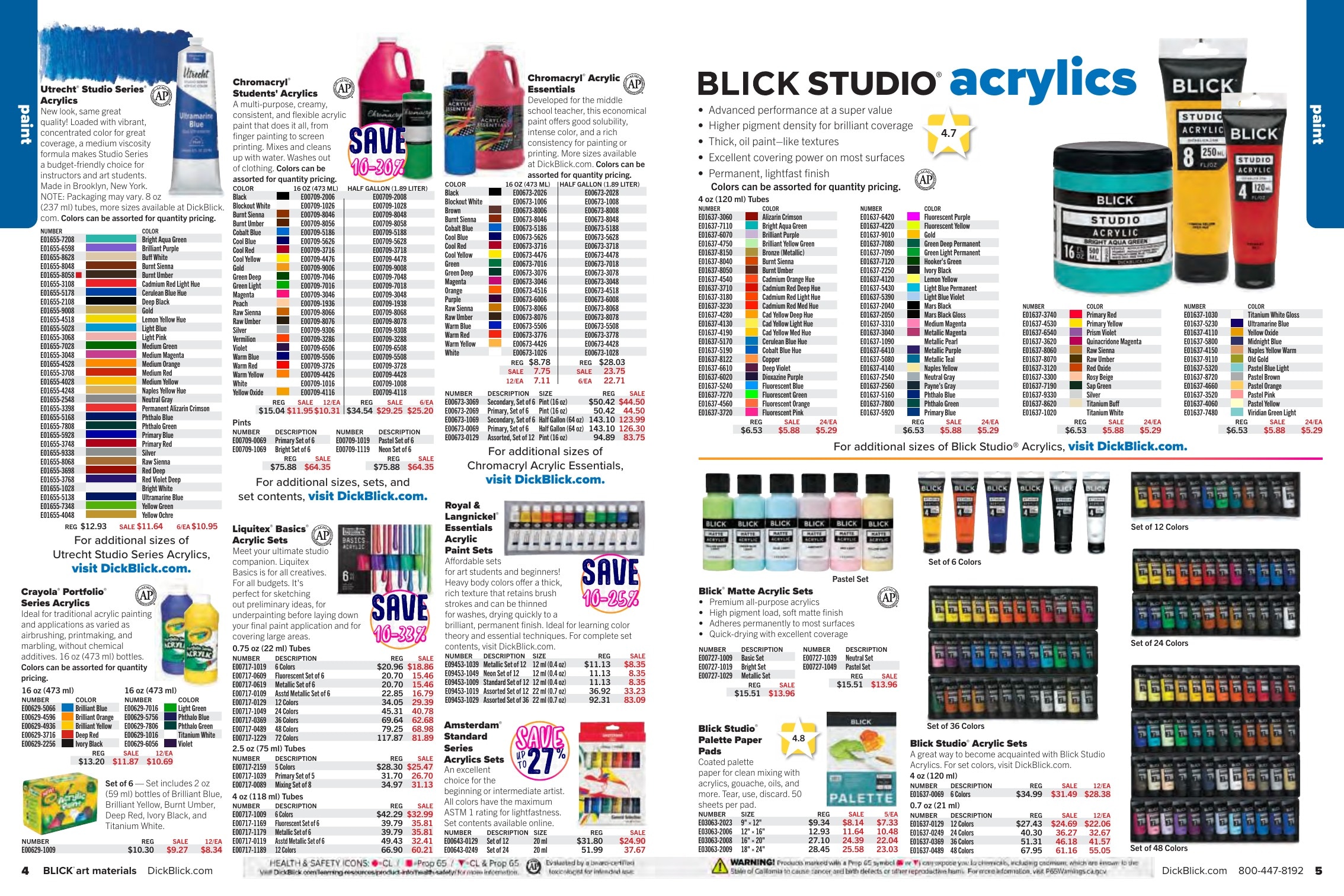 BLICK Art Materials weekly ad page 3