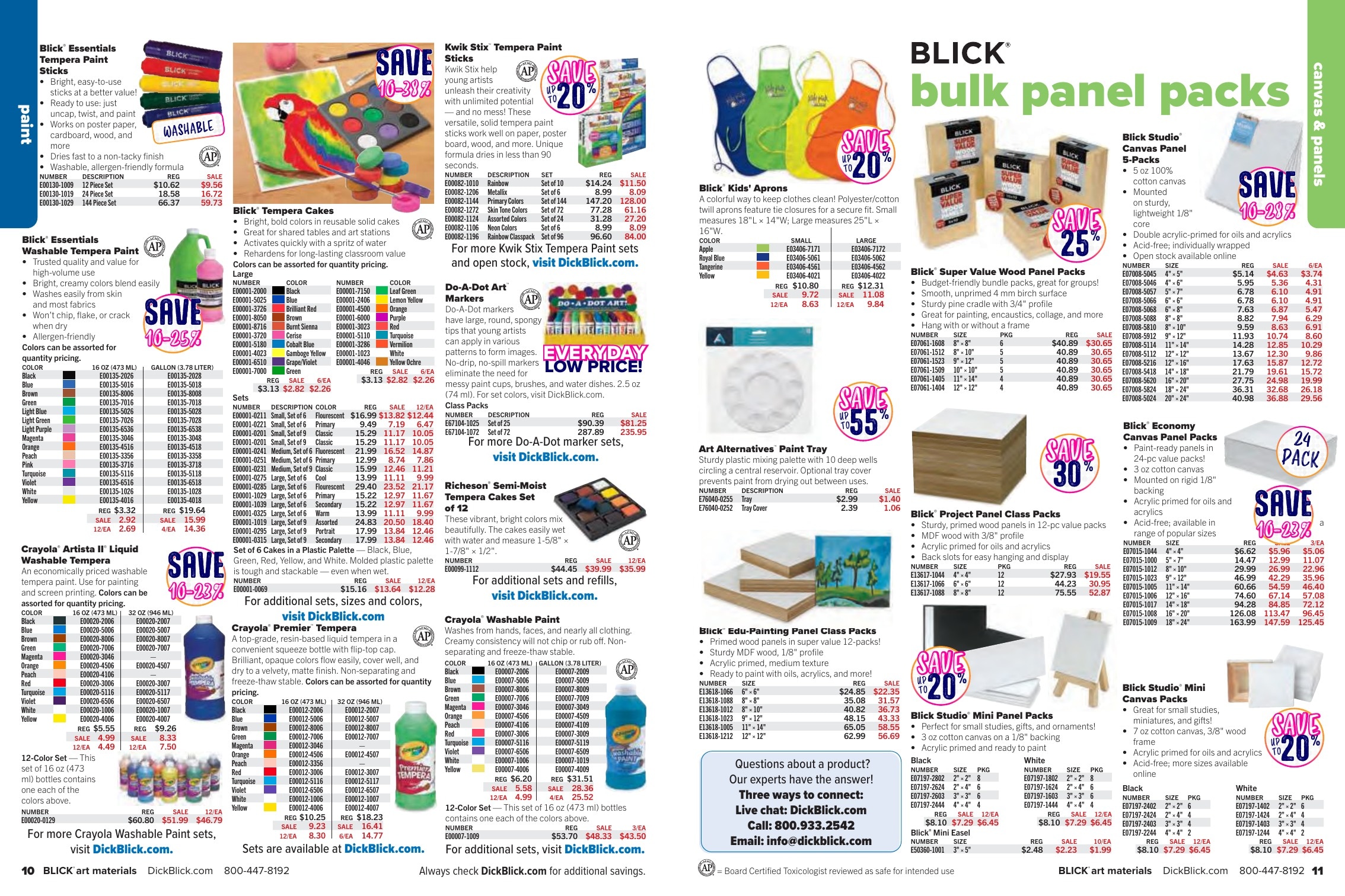 BLICK Art Materials weekly ad page 6