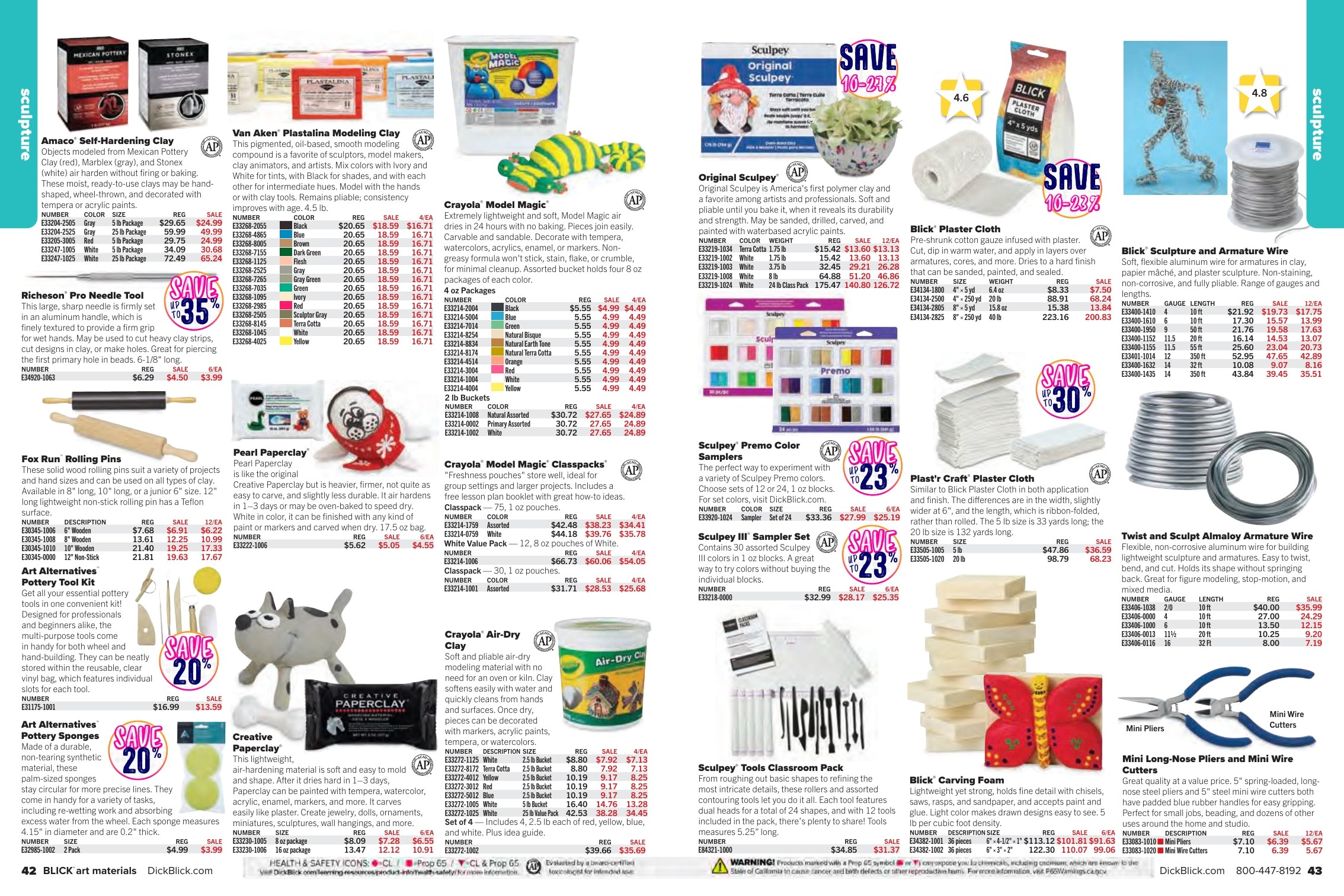 BLICK Art Materials weekly ad page 22