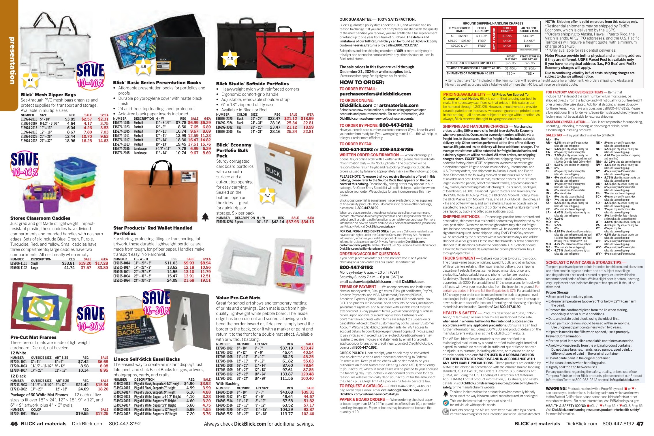 BLICK Art Materials weekly ad page 24