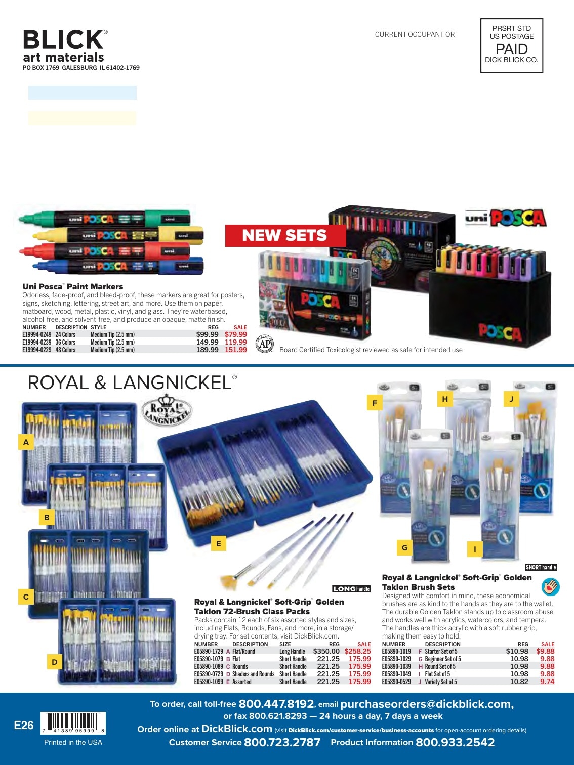 BLICK Art Materials weekly ad page 25