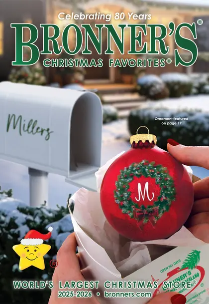 Bronner's Christmas Wonderland Christmas Favorites Catalog Weekly Ad