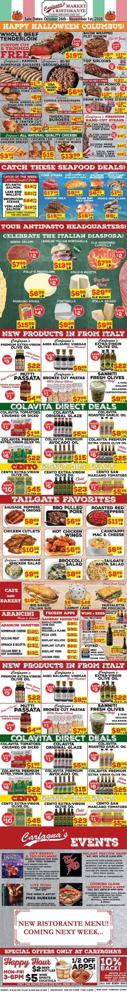 Carfagna's Market Weekly Ad