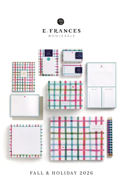 E. Frances Paper Fall and Holiday Stationery Catalog Weekly Ad