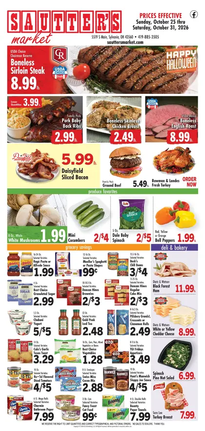 Sautter's Market Weekly Ad