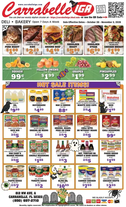Carrabelle IGA Weekly Ad