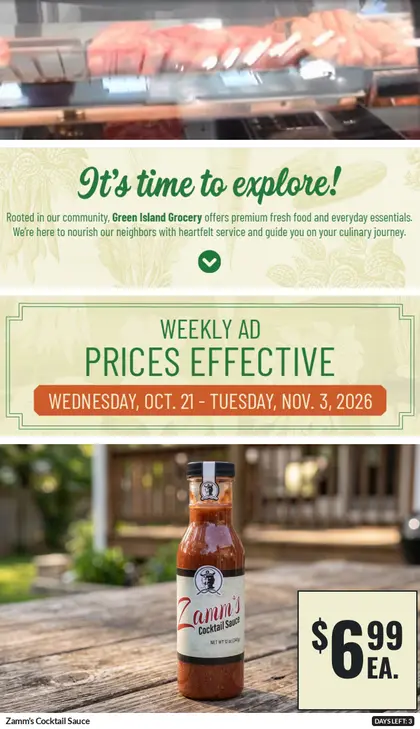 Green Island Grocery Weekly Ad