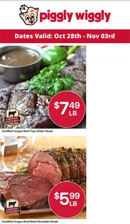 Reynolds Supermarket Weekly Ad