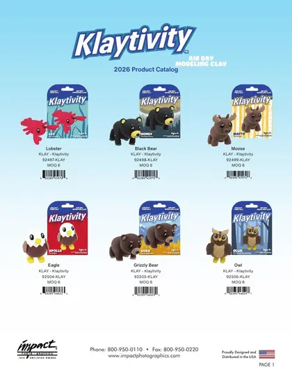 Impact Photographics Kiddie-Klay Catalog Weekly Ad