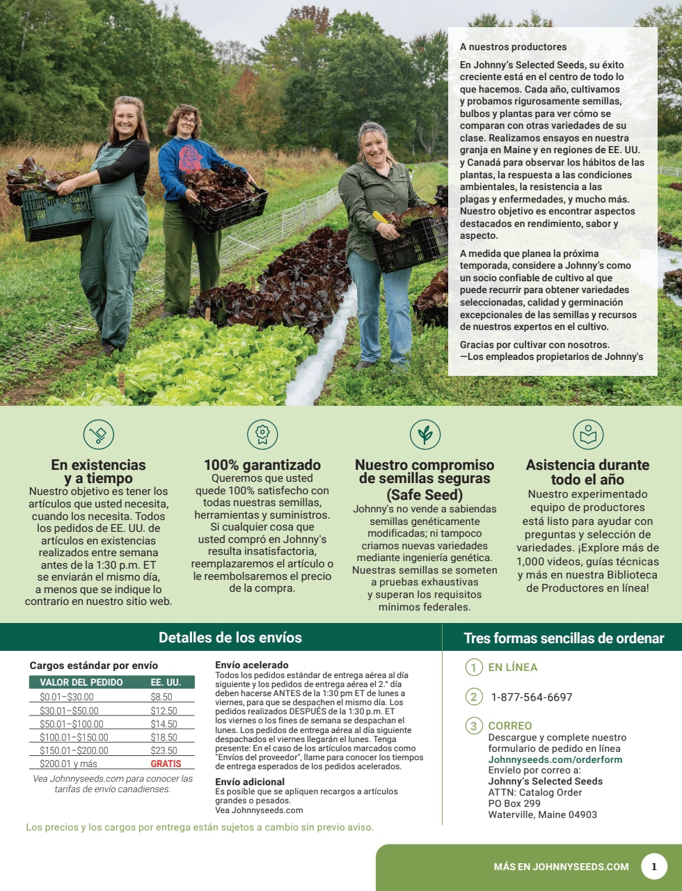 Johnny's Selected Seeds weekly ad page 3