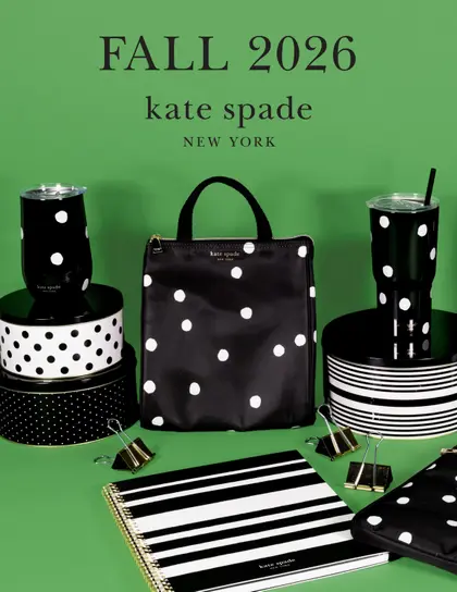 Kate Spade New York Fall Stationery Catalog Weekly Ad