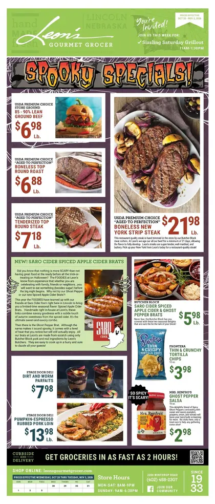 Leon's Gourmet Grocer Weekly Ad