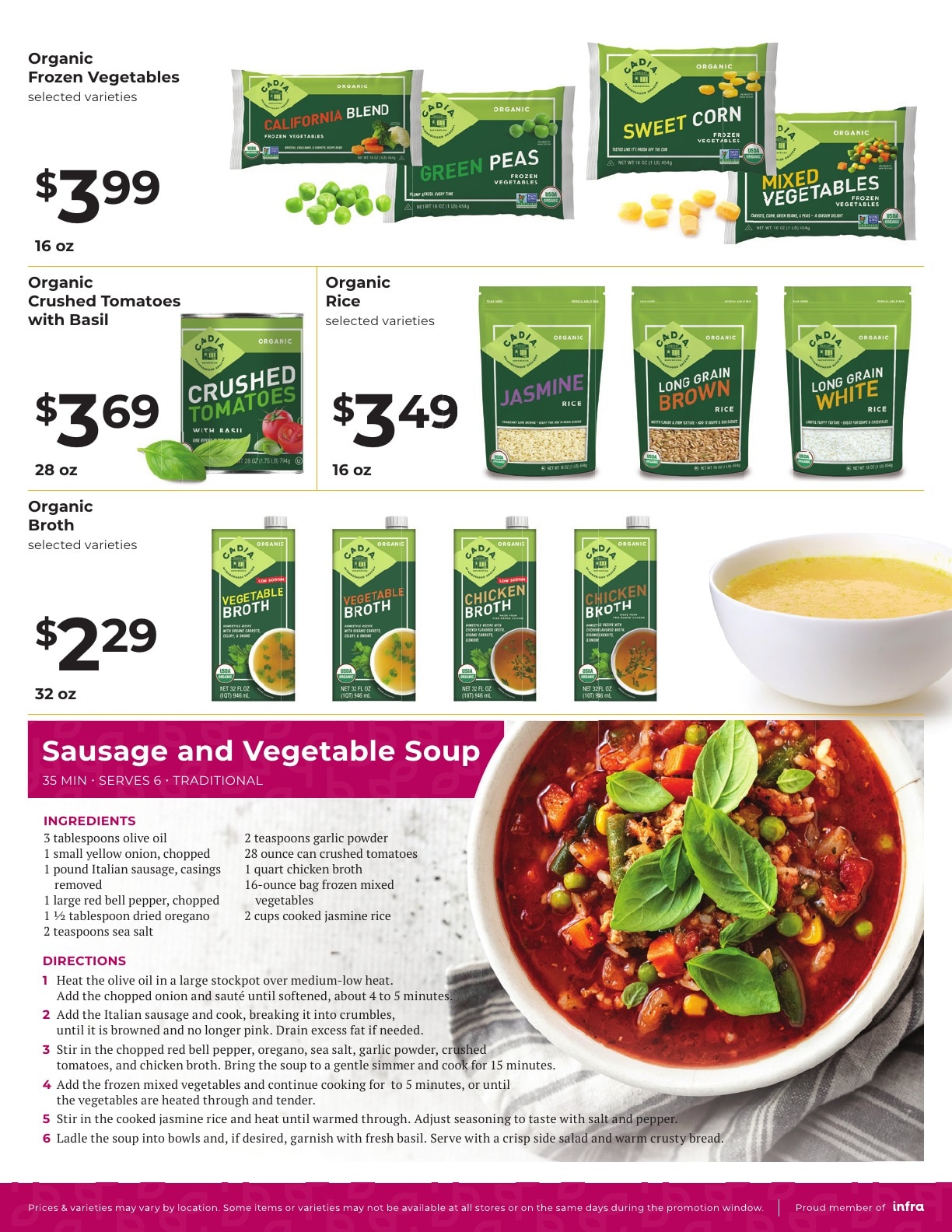 Nature's Pick Market weekly ad page 2