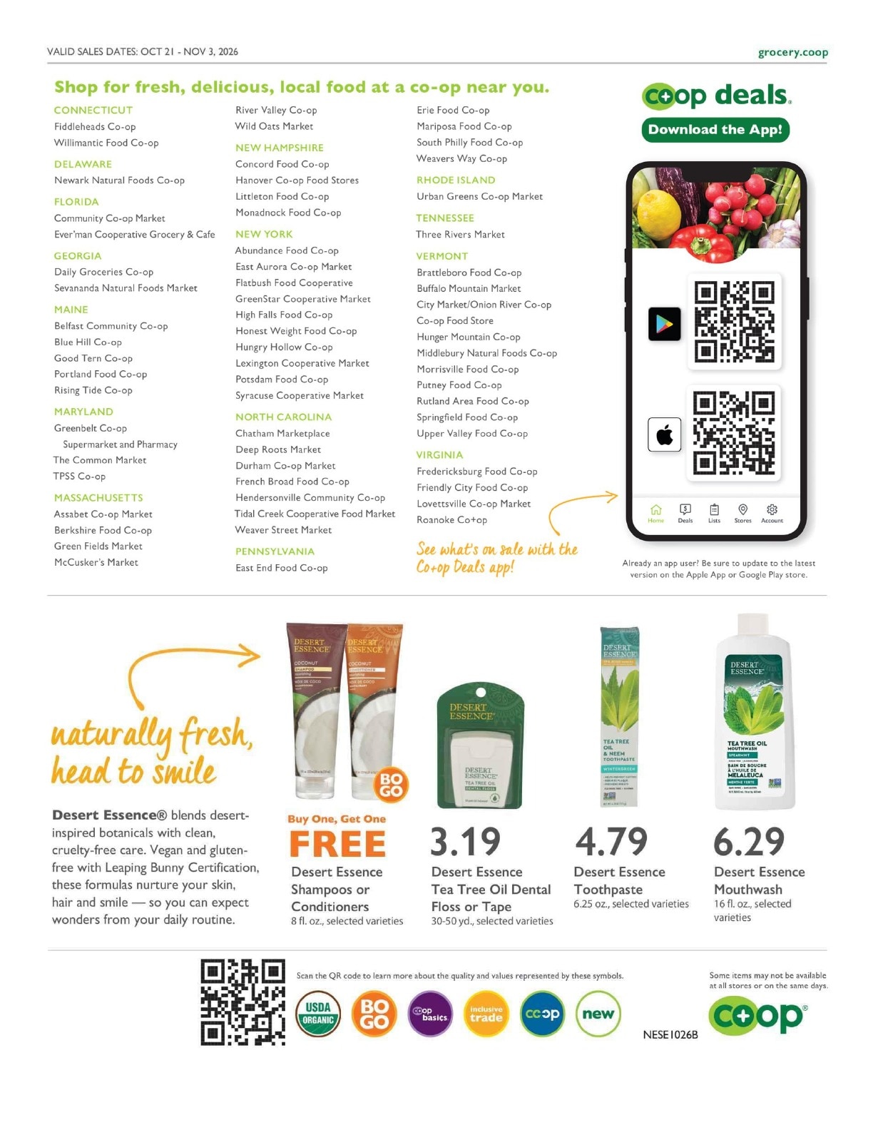 Sevananda Natural Foods Market weekly ad page 16