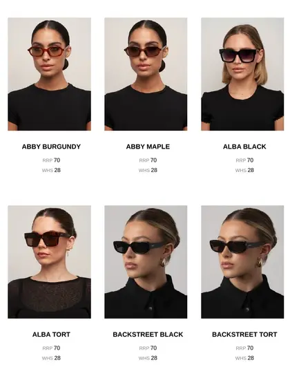 Otra Eyewear Eyewear Catalog Weekly Ad