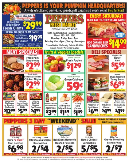Peppers Fresh Market Weekly Ad