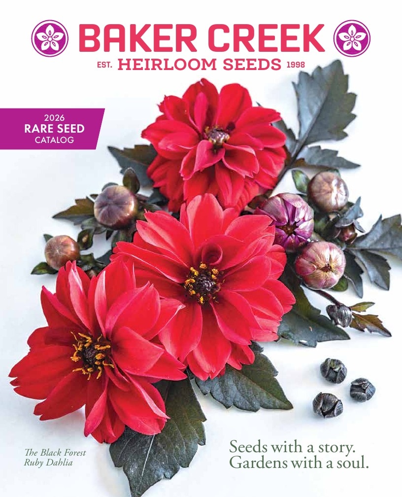Baker Creek Heirloom Seeds weekly ad page 1