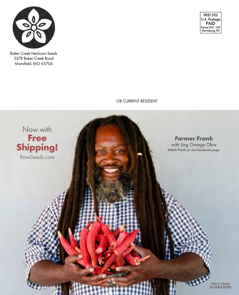 Baker Creek Heirloom Seeds weekly ad page 164