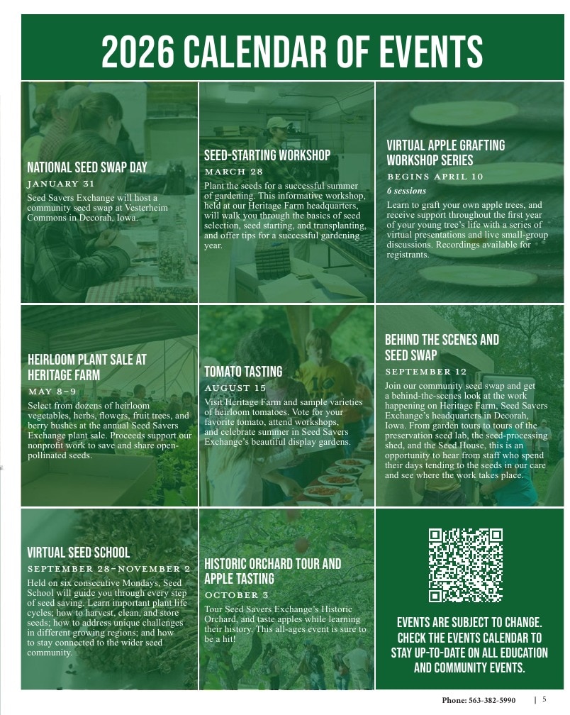 Seed Savers Exchange weekly ad page 5