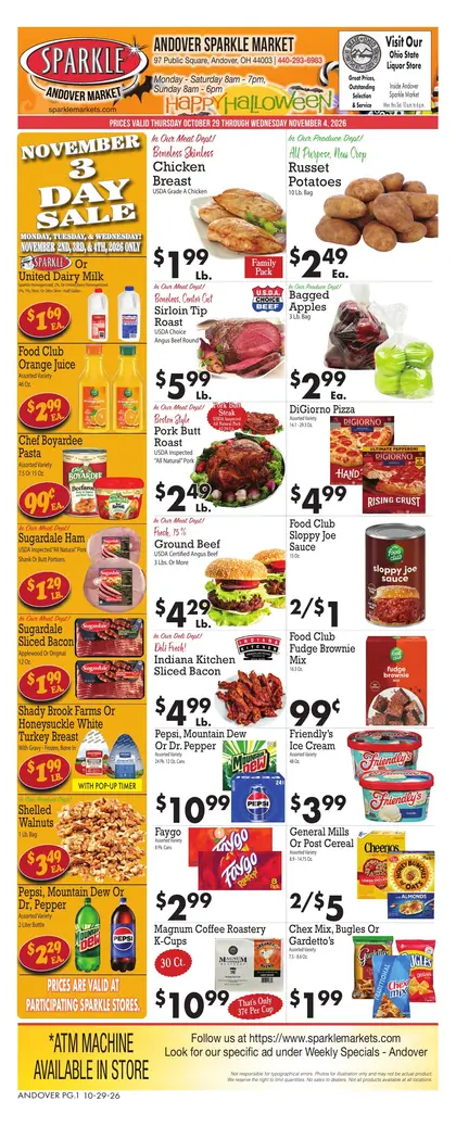 Sparkle Markets Weekly Ad