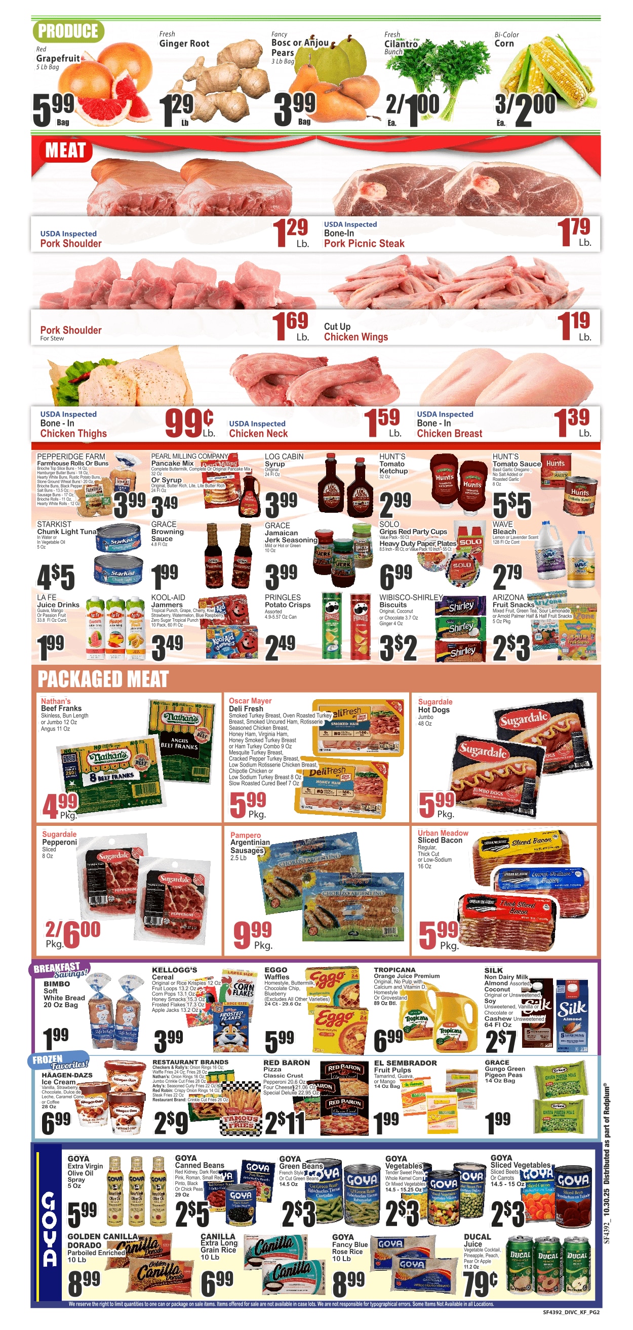 SuperFresh Supermarkets weekly ad page 2